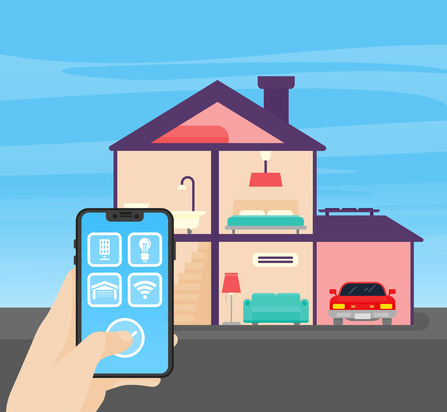 smart home illustration